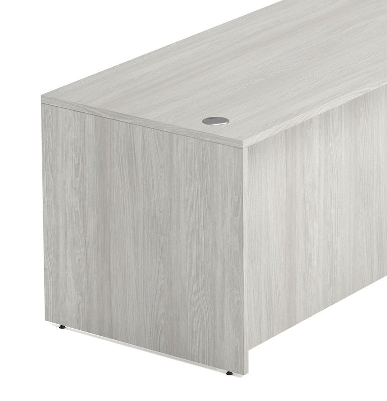 Office Source Laminate Collection Executive Desk and Credenza Suite