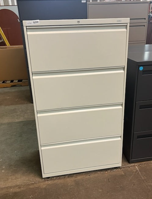Hon 4-Drawer Lateral File Cabinet