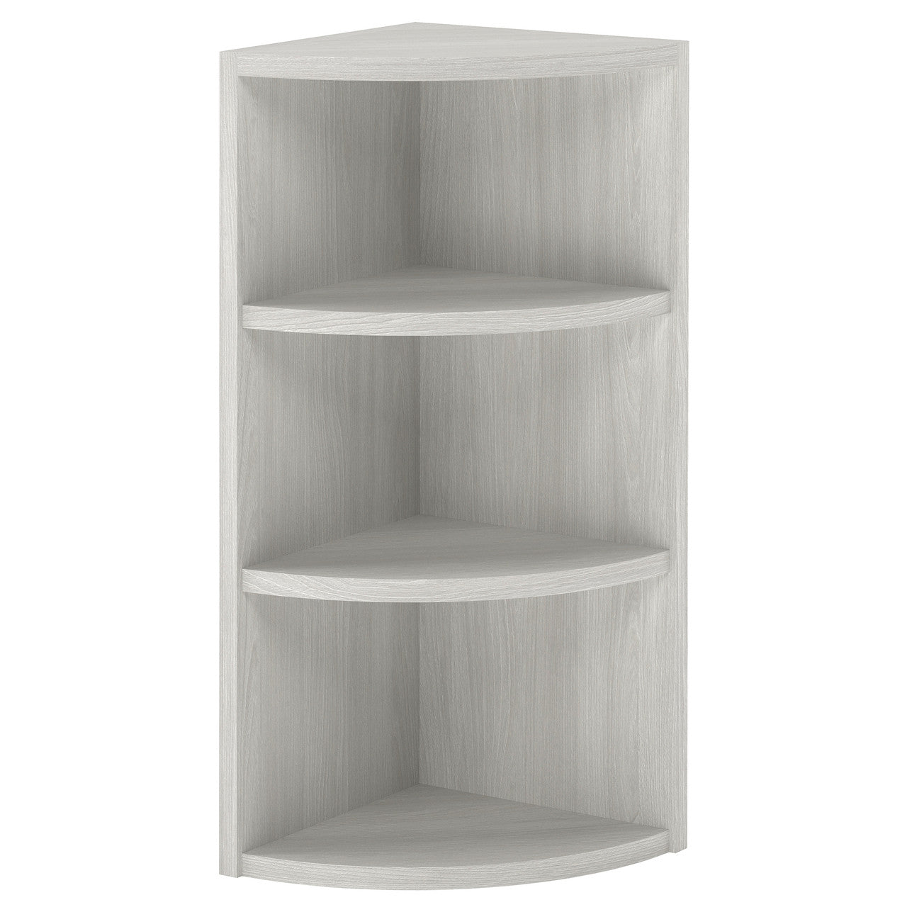Office Source 3-Shelf Corner Bookcase