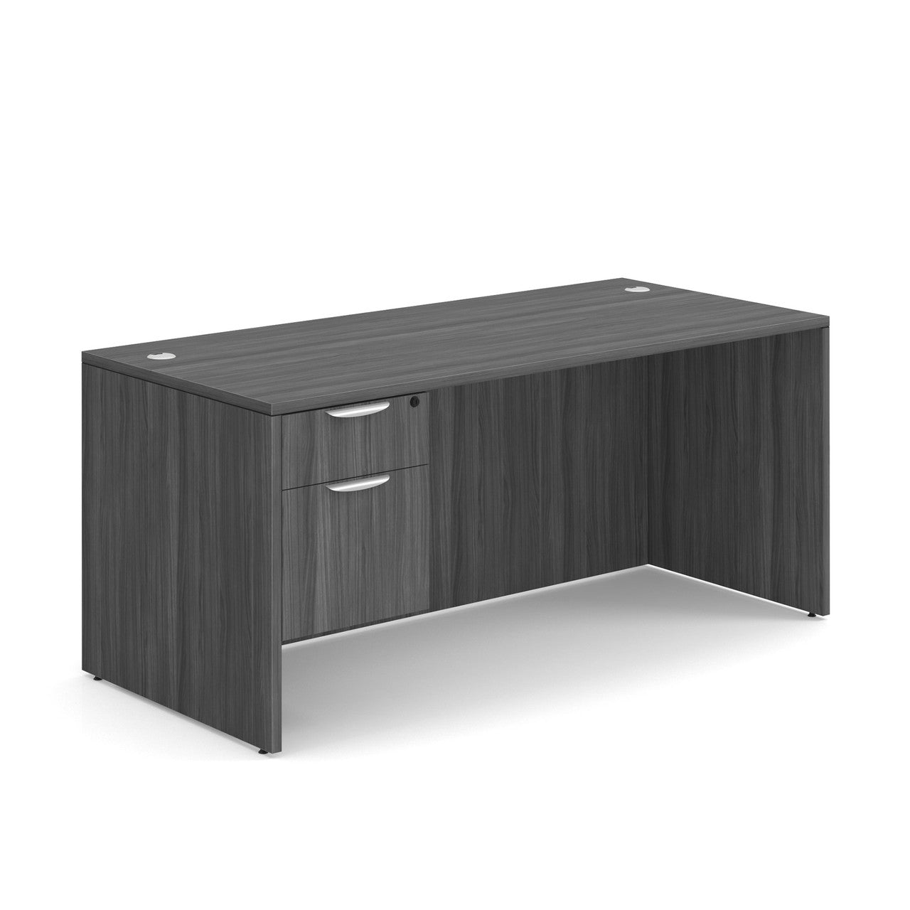 Office Source 66" Single Pedestal Desk