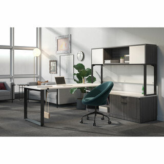 Office Source Variant L-Shape Desk w/ Hutch