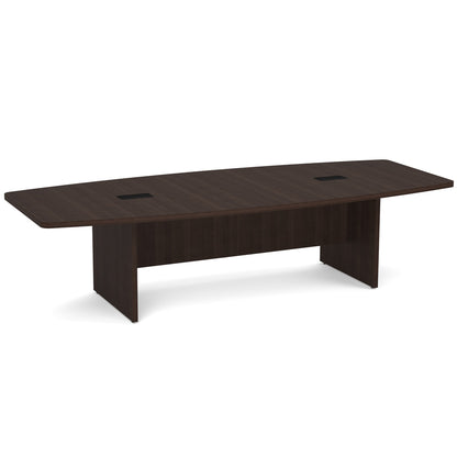 Office Source 10ft Boat Shape Conference Table