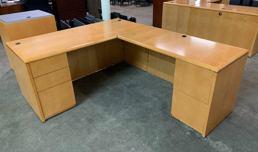 National L-Shape Desk