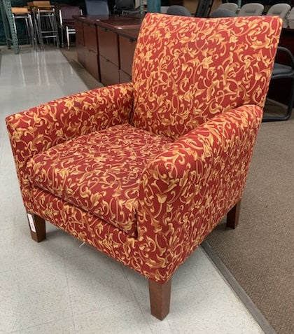 Traditional Style Upholstered Guest Chair