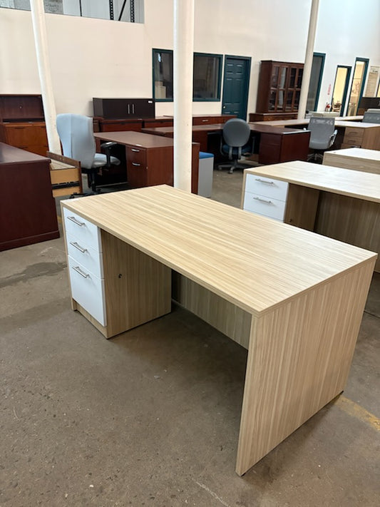 IOF Single Pedestal Desk