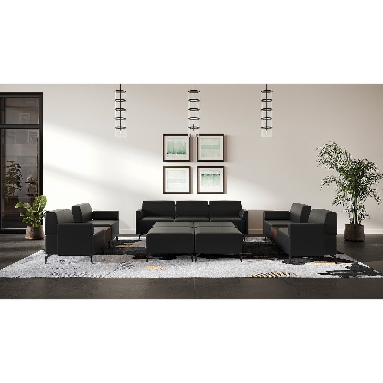 Office Source Saxon Ottoman