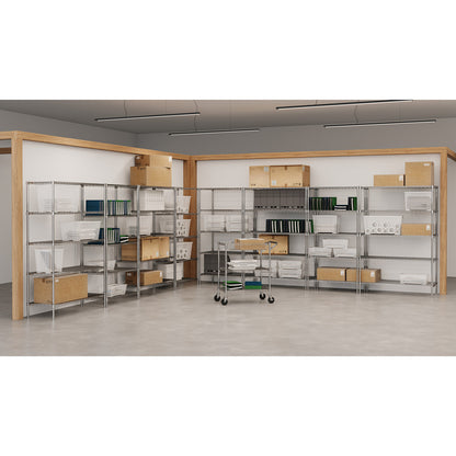 Office Source 48"W Heavy Duty Wire Rack