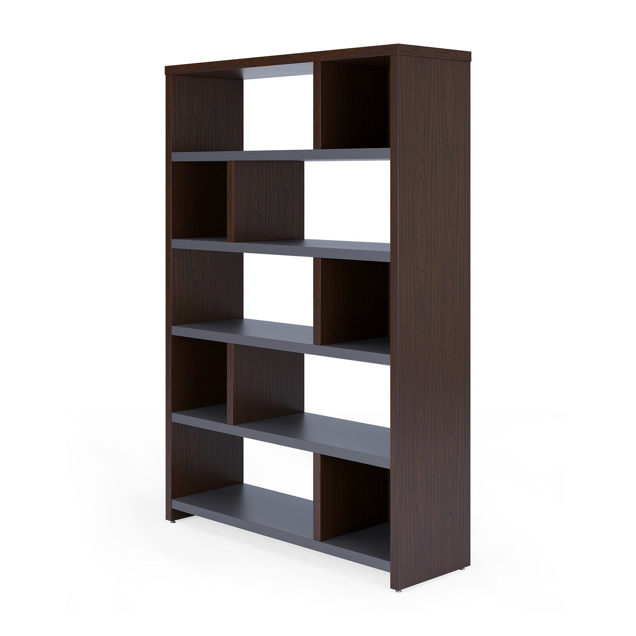 Office Source Lucca 5-Shelf Bookcase