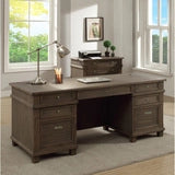 Office Source Monroe Double Pedestal Desk