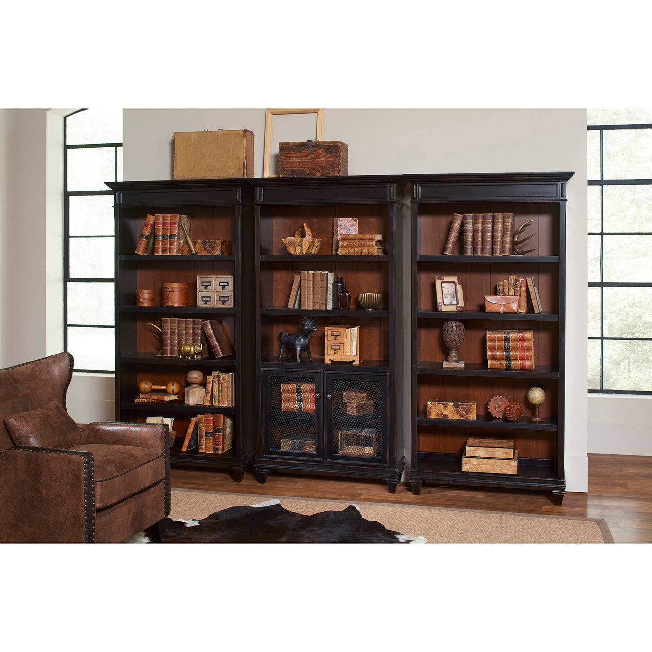 Office Source Refined Open Bookcase