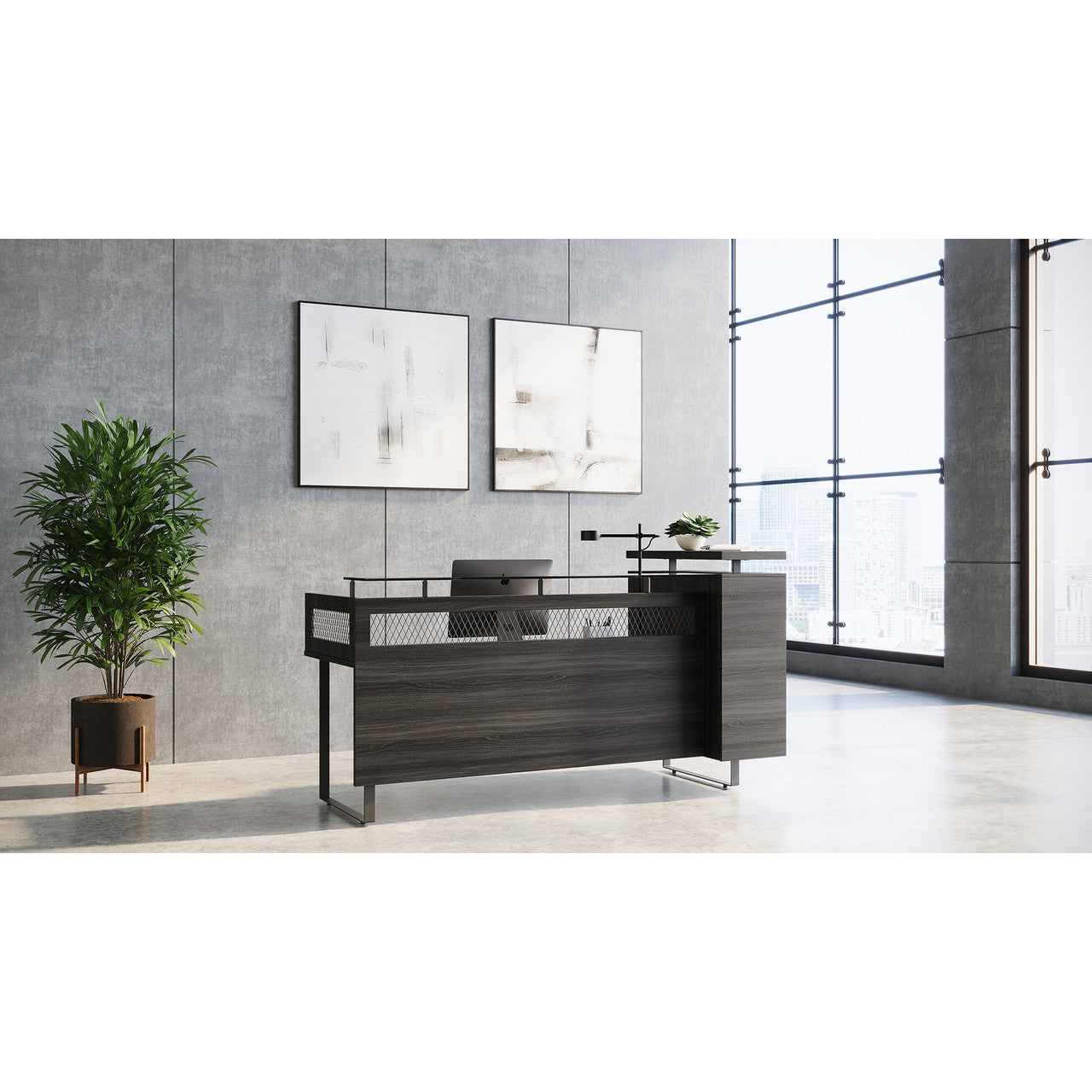 Office Source Palisades Reception Desk