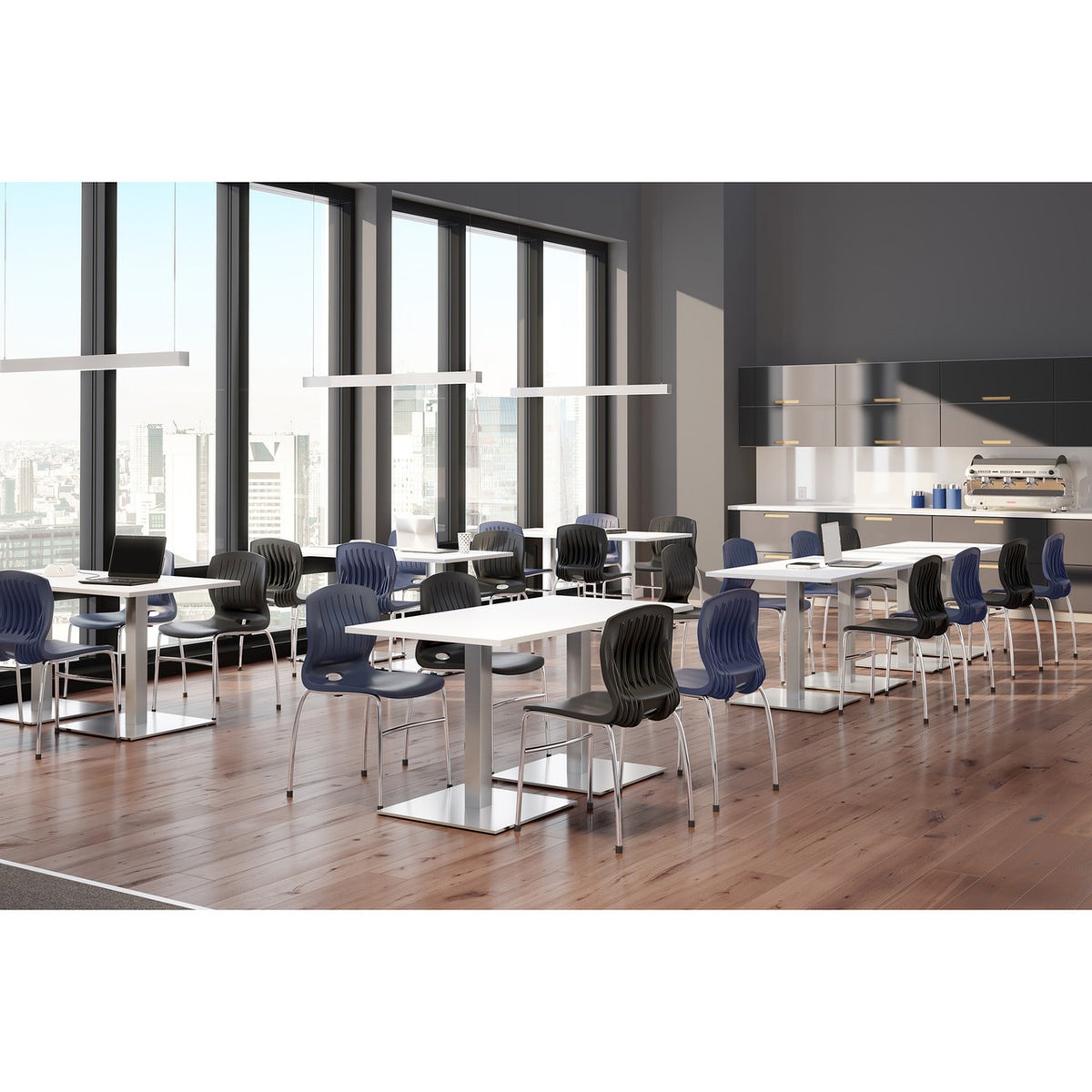 Officesource Stack Chair Office Source Slash Stack Chair – Office Alternatives