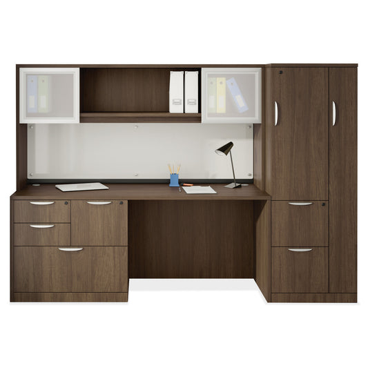 Office Source Storage Credenza with Hutch