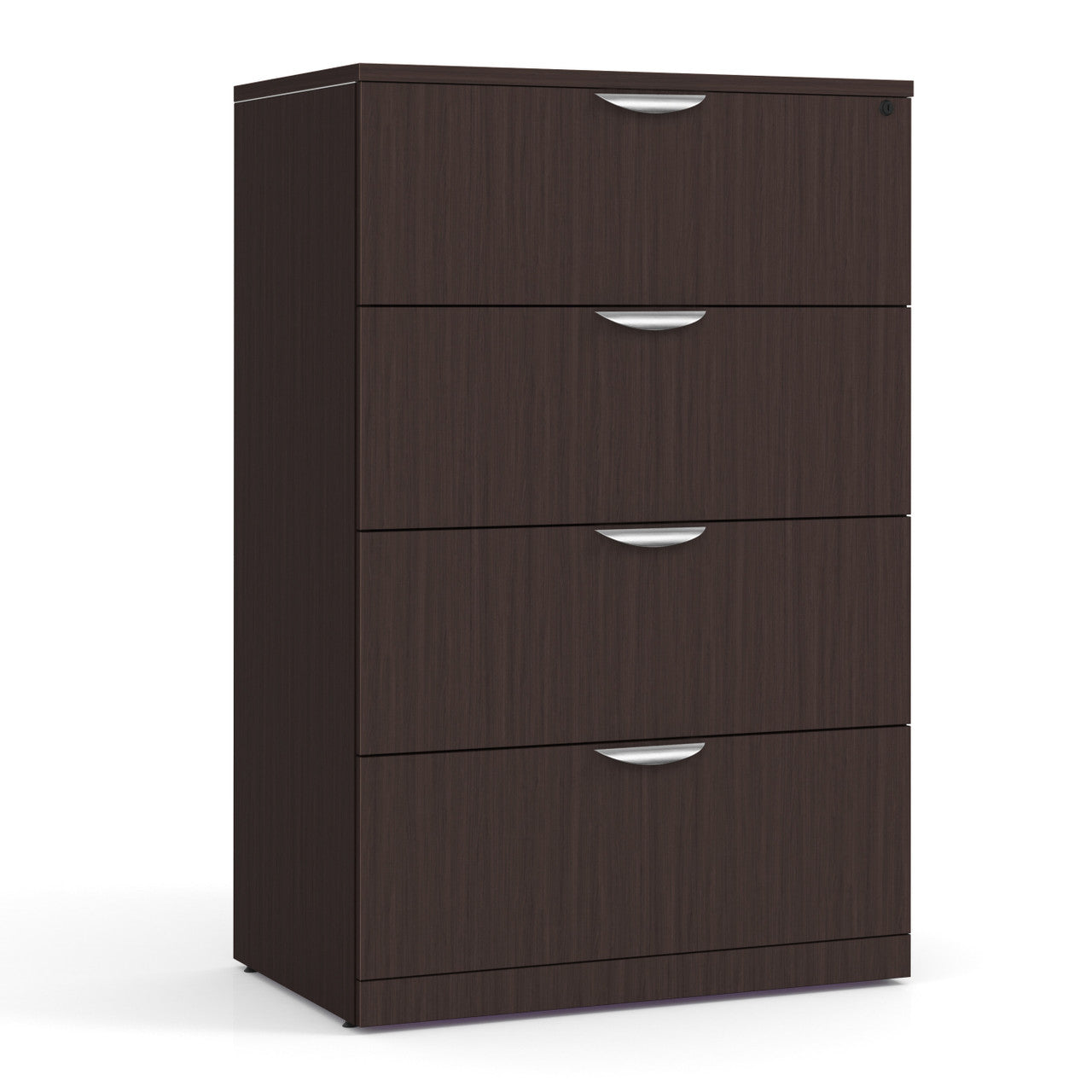 Office Source Laminate 4 Drawer Lateral File Cabinet