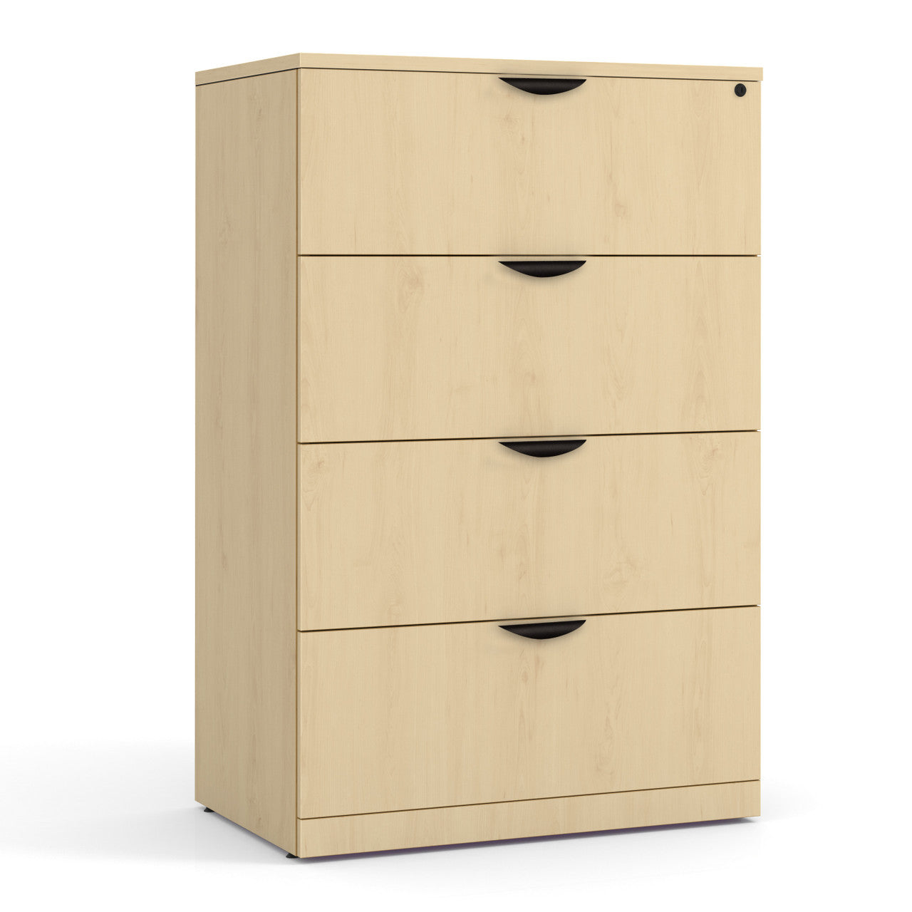 Office Source Laminate 4 Drawer Lateral File Cabinet