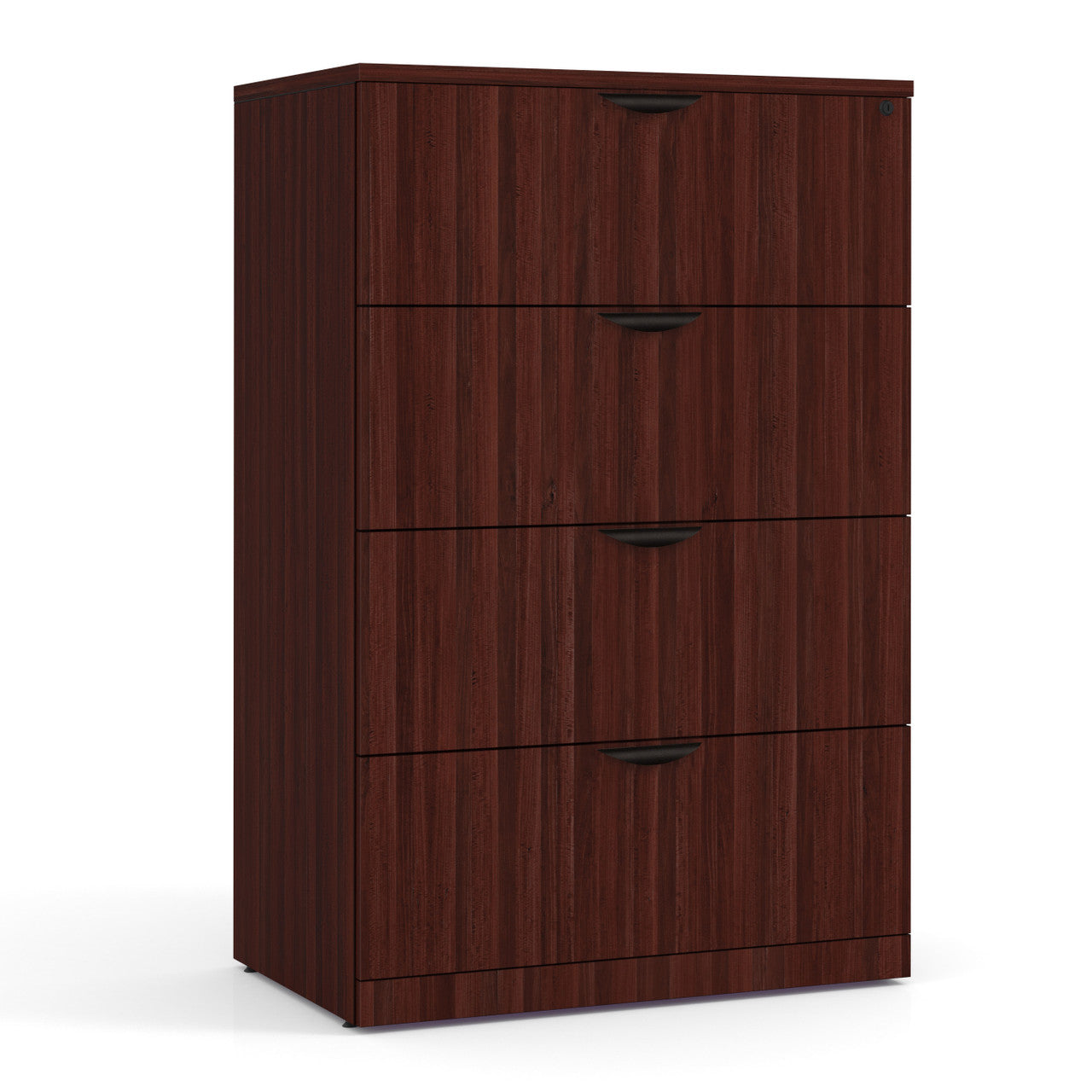 Office Source Laminate 4 Drawer Lateral File Cabinet